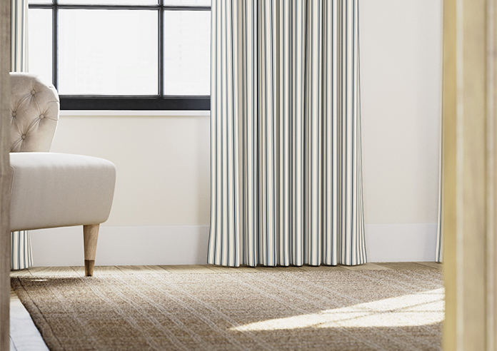 The British Stripe Co. Mary, Polzeath No.2 - Made to Measure Curtains - Image 5